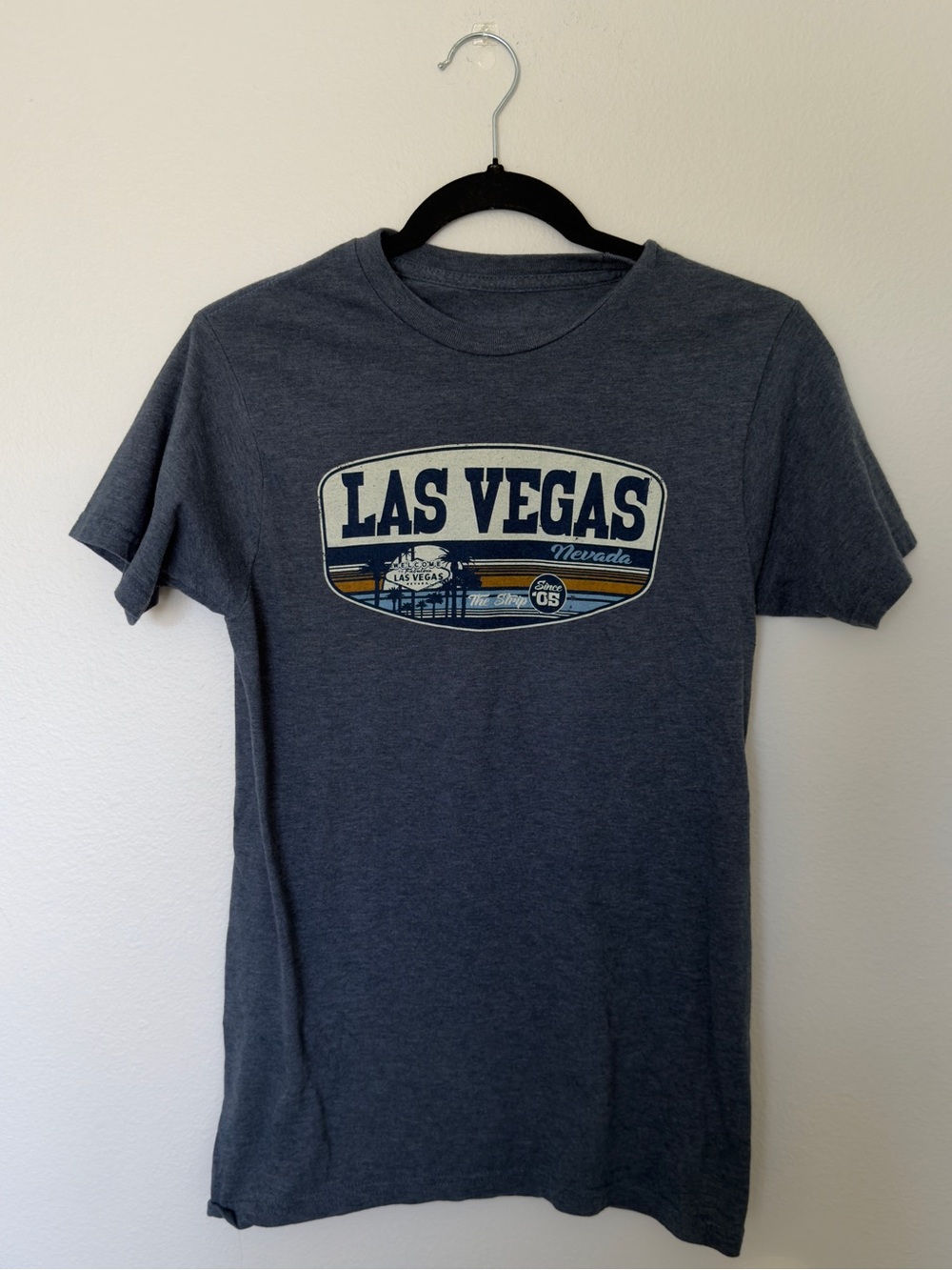 Las Vegas Graphic Tee - Charcoal T-Shirt